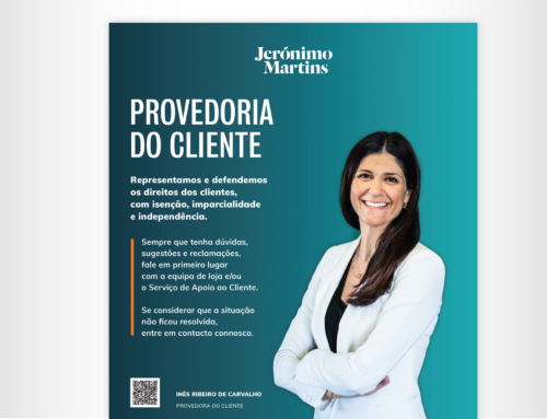 Jerónimo Martins – Provedoria do Cliente – Cartaz